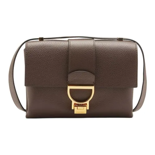 COCCINELLE GRAIN LEATHER Сумка через плечо Женская Коричневая