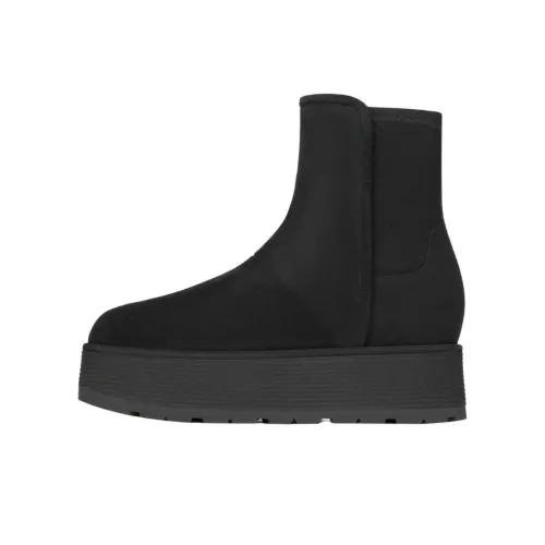 Stuart Weitzman SW 5050 Короткий Сноубутсы 4CM Женские Черный