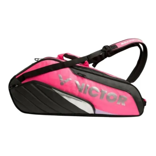 Victor Сумки для бадминтонных ракеток 6 шт Рюкзак Розово-красный Женский