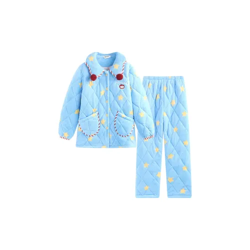 Wabi Town Пижамный комплект Женские Синий