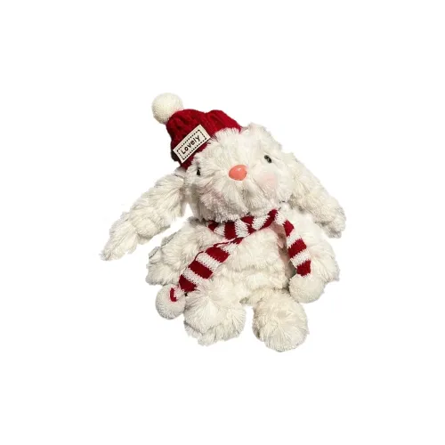 Abay Кукла с плюшевым кроликом с длинными ушами подвеска высота 15 см