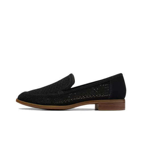 Clarks Trish Cove Лоферы Женские Черные