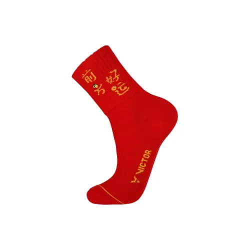 Носки Victor Crew Унисекс 1 упаковка Красный
