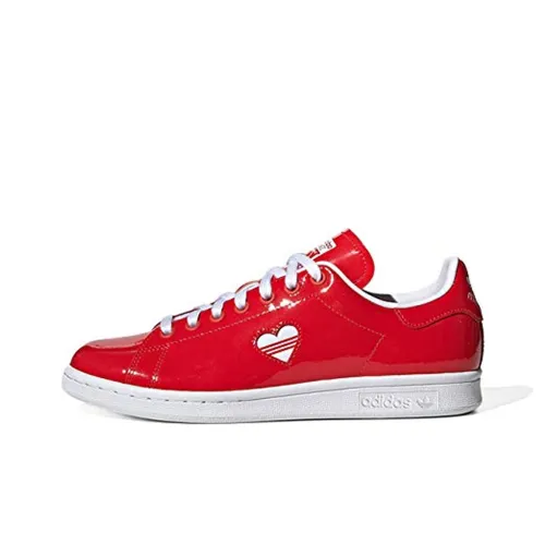 Adidas Originals Stan Smith Low Топ Кроссовки для скейтбординга Женские Красные