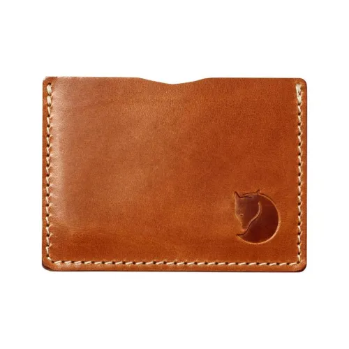 Fjallraven Кожа Картхолдер Мини Унисекс Коричневый