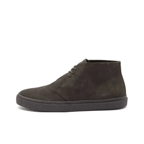 FRED PERRY Hawley Ботильоны Мужские Зеленые