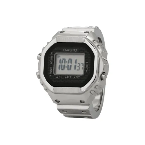 CASIO Кварцевый механизм ремешок из нержавеющей стали унисекс серый циферблат
