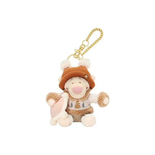 Disney 2024 Winnie The Pooh and Friends Home Collection Тиггер Ключница Кукла Плюшевая Подвеска 12,5 см Длина Тела