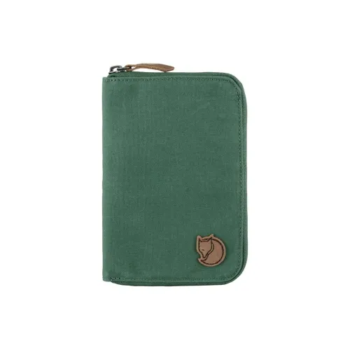 Fjallraven Обложки для паспорта Темно-медный Зеленый Унисекс