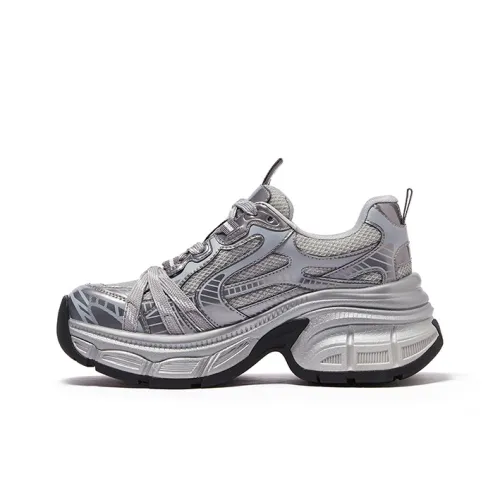 CAMEL Slip-resistant и устойчивые к истиранию покрытие Низкий топ Женские кроссовки с подошвой типа "толстая нога"