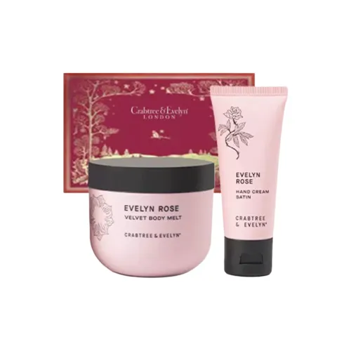Crabtree Evelyn Розовый Мусс Аромат Наборы для Ухода Nourishing Moisturizing 40 мл + 250 мл