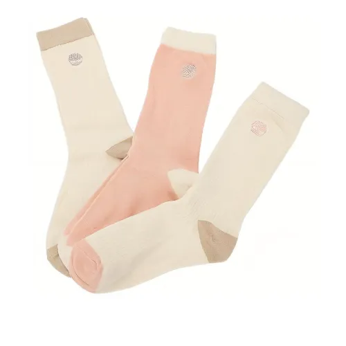 Timberland Колено Высокие Носки Женские 3 Пачки Тауповый