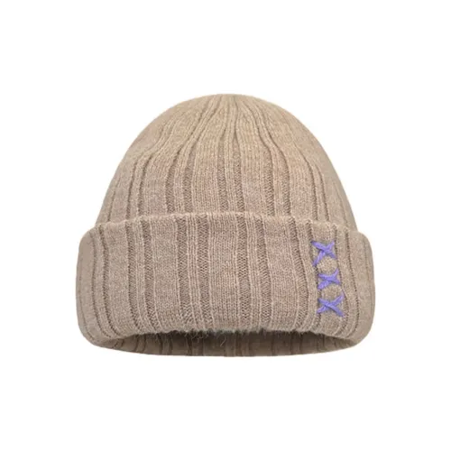 Ai Jiawei Sheep Wool Beanies Унисекс