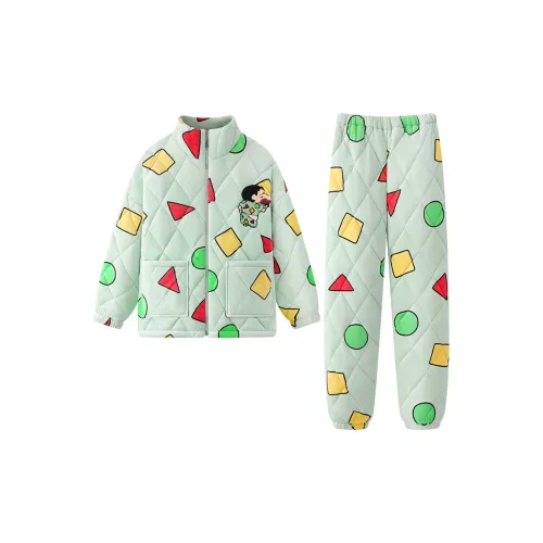 Gongdie x LABIXIAOXIN LIANMINGKUAN Пижамный комплект женский зеленый