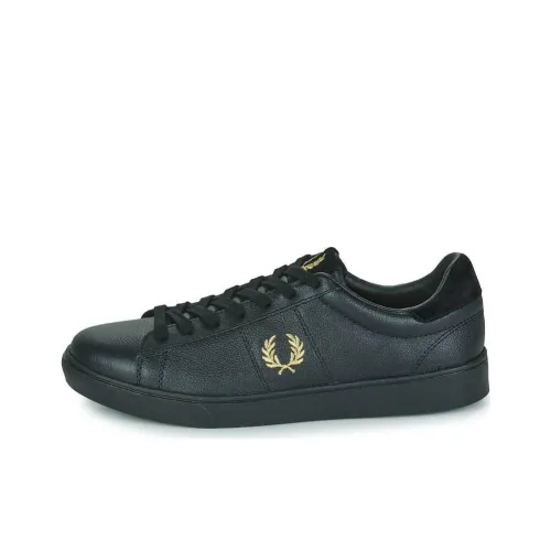 FRED PERRY Скейтборд Кроссовки Низкие Черные Унисекс