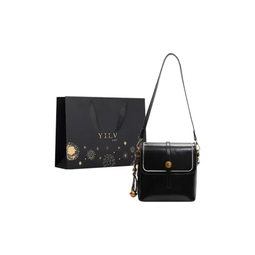 Yi Brigade ПУ (полиуретан) Сумка через плечо Женская Черная Кофейная Коричневая Красная