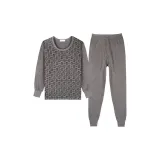 Темный Фотиния Серый - Круглый вырез