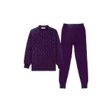 Темно-фиолетовый - средний воротник