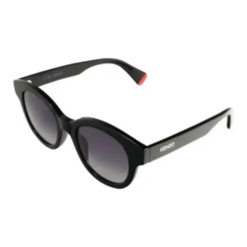 KENZO Ацетат OVAL SUNGLASSES Унисекс Черный