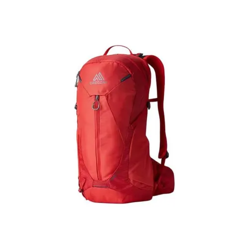 GREGORY Переработанный нейлон Outdoor Альпинизм Рюкзак Рюкзак Стандартный Мужской Красный