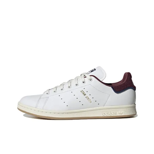Adidas Originals Stan Smith Slip Resistant Abrasion Resistant Легкий Низкий Топ Скейтборд Кроссовки Унисекс Белый Умбра