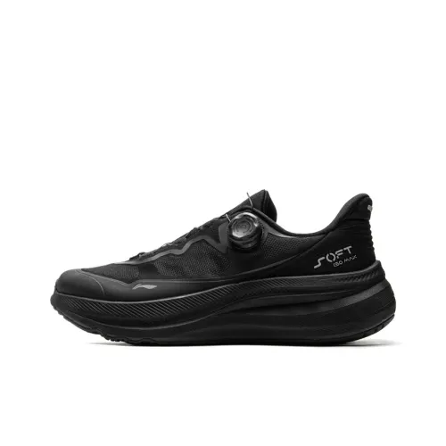 LINING SOFT GO MAX 2 Casual Низкий Топ Черный Унисекс