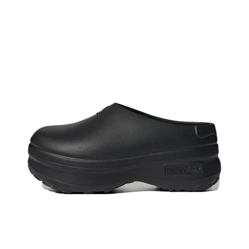 Adidas Originals AdiFOM Stan Smith Mule Slip-resistant Домашние тапочки Женские Черные