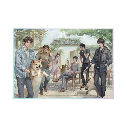 TAPIOCA The Lost Tomb Collection Внутренний двор The Прохладный ветер Begins Арт-принты аниме