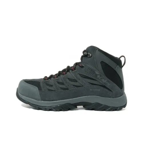 Columbia совместный бренд Crestwood противоскользящий устойчивый к истиранию MID топ альпинистская обувь мужская серый