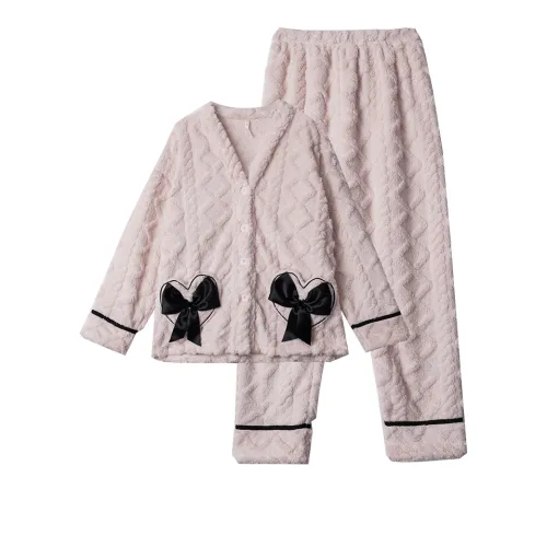 Dorame Абрикос Женские Пижамные Комплекты