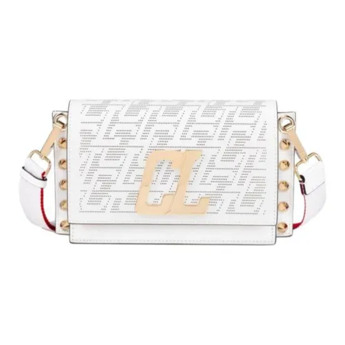 CL LUBOTING Коровья кожа Сумка через плечо Мужская Белая