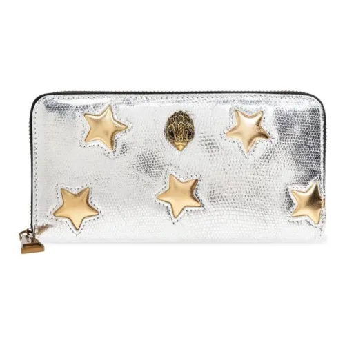 Kurt Geiger London Kensington Leather Кошелек Женские Серебристый