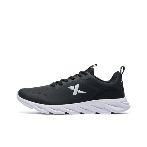 XTEP Feather Casual Low Top Black/White Men's