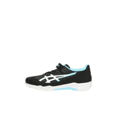 Asics Lazerbeam SJ MG Low Топ Детская Беговая Обувь Черный Светло-Синий Детский