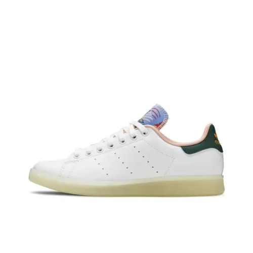Adidas Originals Stan Smith Slip-resistant и дышащие низкие кеды для скейтбординга Женские Белые Многоцветные