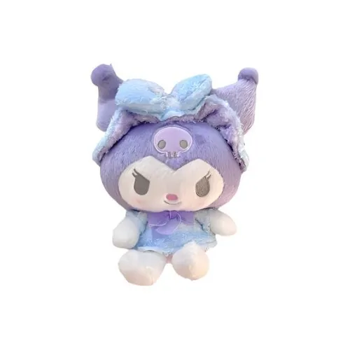 Санрио Kuromi Градиентная Пижама Кукла Плюшевая Подвеска 10 см Рекомендуемая Высота