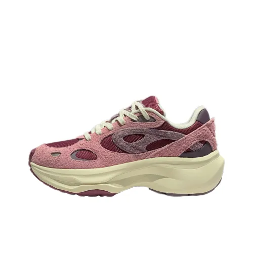 ANTA SNEAKERVERSE Повседневный Низкий Топ Бежевый Красный Розовый Женский