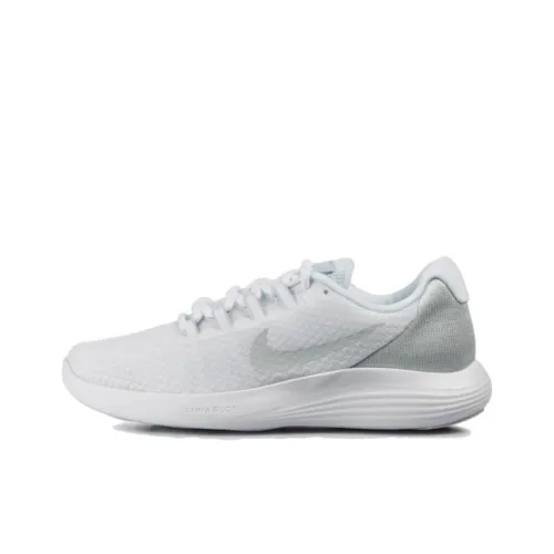 Nike Slip-resistant Abrasion-resistant Low Top Casual Running Shoes Women's White Найк Slip-resistant Abrasion-resistant Низкий топ Повседневные Беговые кроссовки Женские Белые