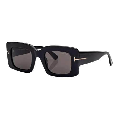 TOM FORD Ацетат Нерегулярная форма Солнцезащитные очки Женские Черный