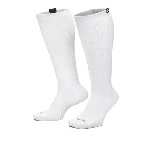Nike Белые Мужские Носки MID до икры