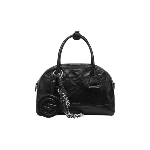 Tanita West Коровья кожа Бостонская сумка Сумка на одно плечо Средний размер Женская