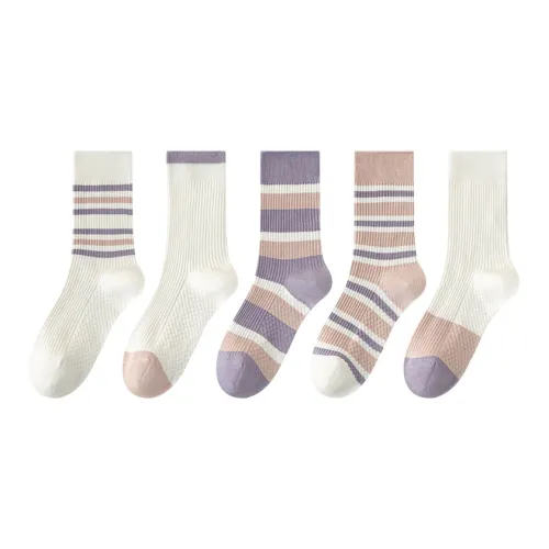 MIIOW Носки Crew Женские Смешанные цвета