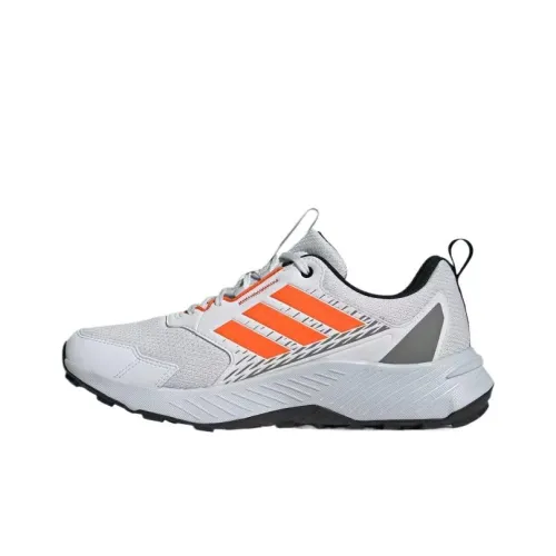 Adidas Беговые кроссовки Низкий топ Серый/Оранжевый/Белый Мужской