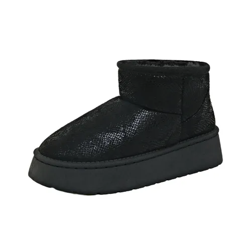 KUPE Термический Водонепроницаемый Покрытие Короткие Снежные Ботинки Женские