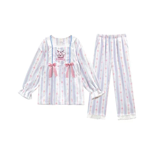 GUKOO Пижамный комплект женский Iris синий