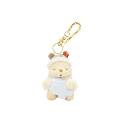 Disney 2024 Winnie The Pooh and Friends Home Collection Winnie Bear Плюшевый игрушечный ключница Кукла Плюшевая Подвеска