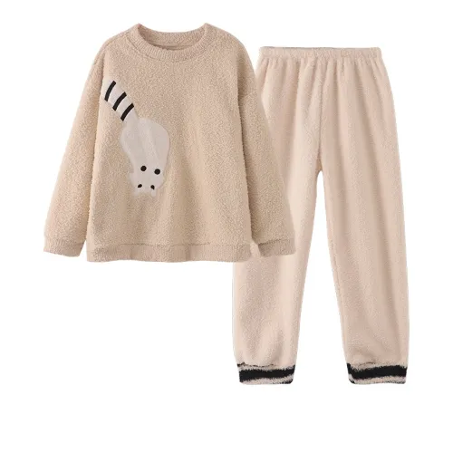 Chun Xi CX 19876 Экрю Женские Пижамные комплекты