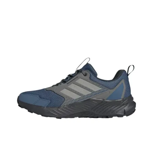 Adidas Tracefinder Trail Беговые кроссовки Низкий топ Miracle Steel/Gray № 3/Carbon Men's