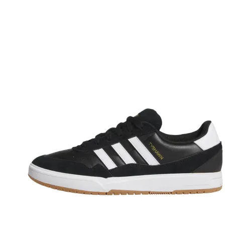 Adidas Originals Slip Resistant Abrasion Resistant Low Топ Скейтборд Кроссовки Унисекс Черный