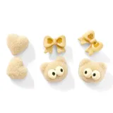 Желтый монстр, серьги-гвоздики, одежда, наборы